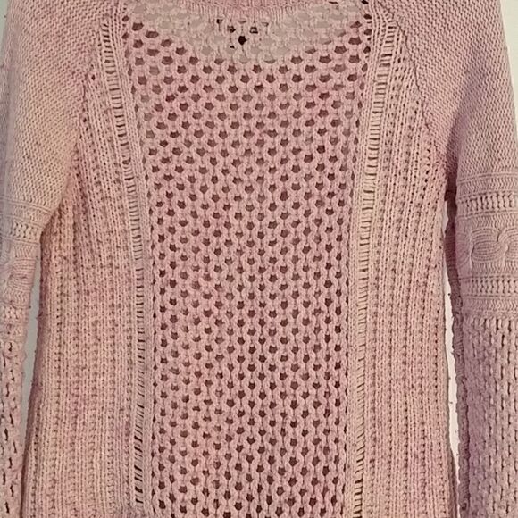 American Eagle Sweater  XS chunky wood blend - Picture 4 of 4